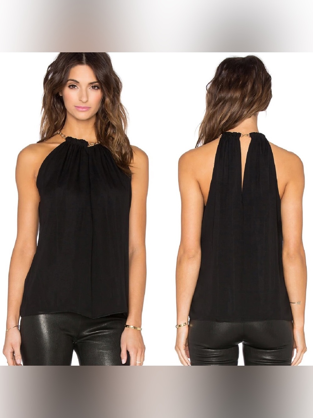 Dianne von Furstenburg aubrey two halter top